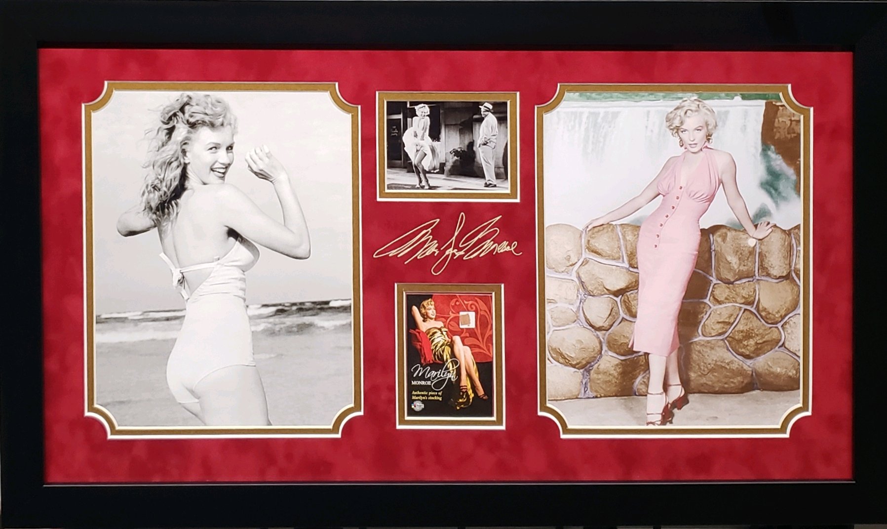 Marilyn Monroe Laser Engraved Memorabilia
