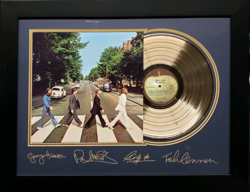Beatles Record Laser Engraved Memorabilia
